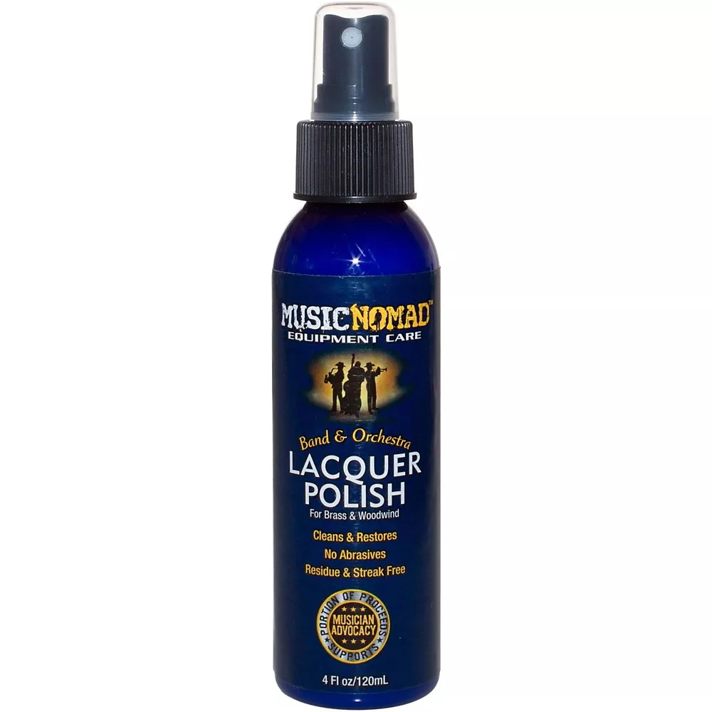 Music Nomad Lacquer Polish for Brass & Woodwinds 4oz. Bottle