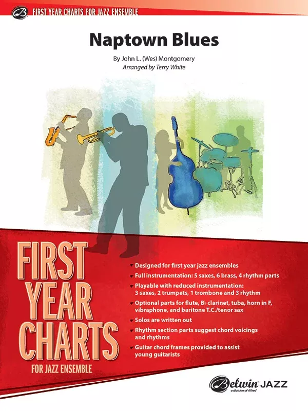 Naptown Blues: Jazz Ensemble Conductor Score & Parts