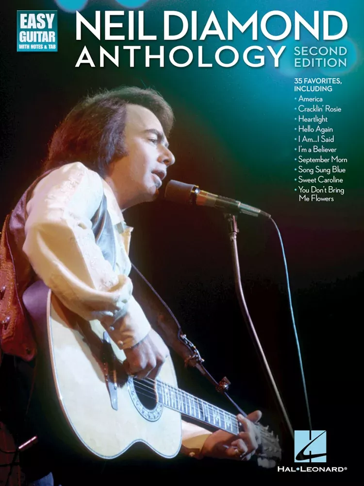 Neil Diamond Anthology Easy Guitar Notes Tab Second Edition