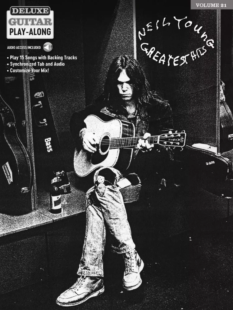Neil Young Greatest Hits Deluxe Guitar Playalong Volume 21