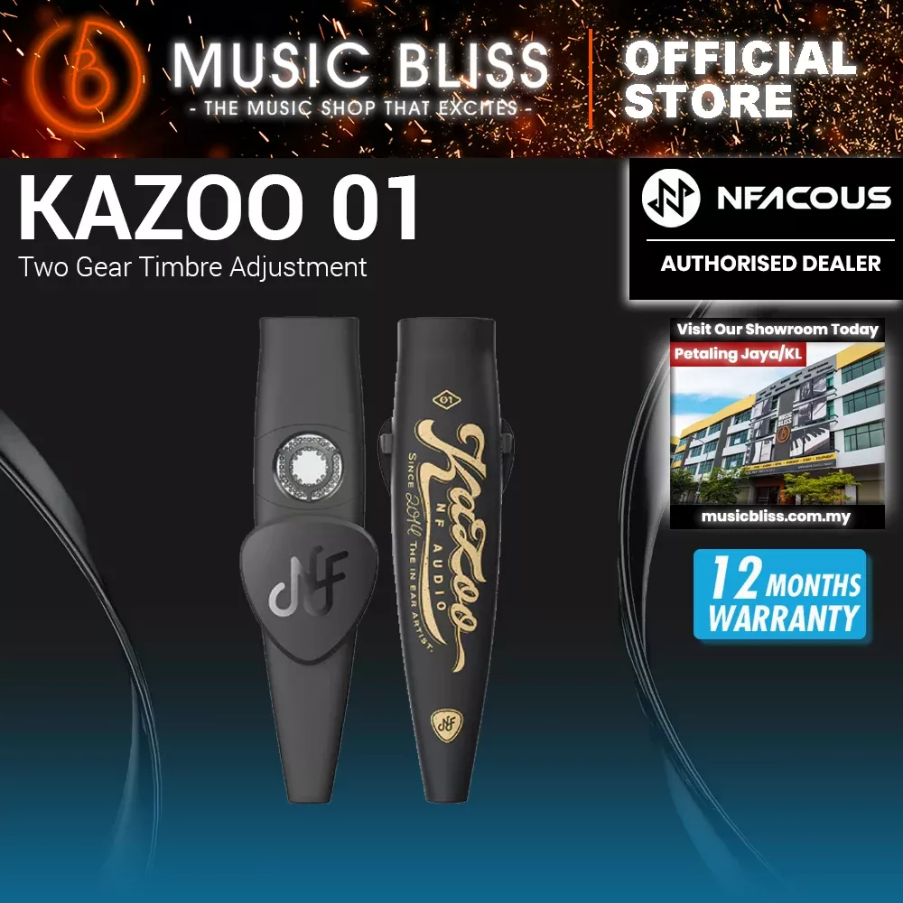 NF ACOUS Kazoo 001 Two Gear Timbre Adjustment (Black)