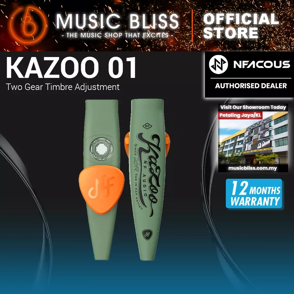 NF ACOUS Kazoo 001 Two Gear Timbre Adjustment (Green)