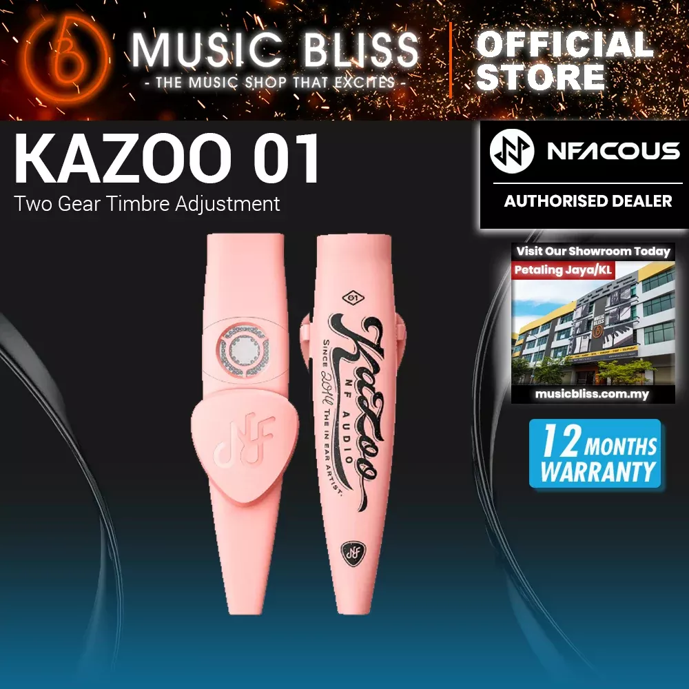 NF ACOUS Kazoo 001 Two Gear Timbre Adjustment (Pink)