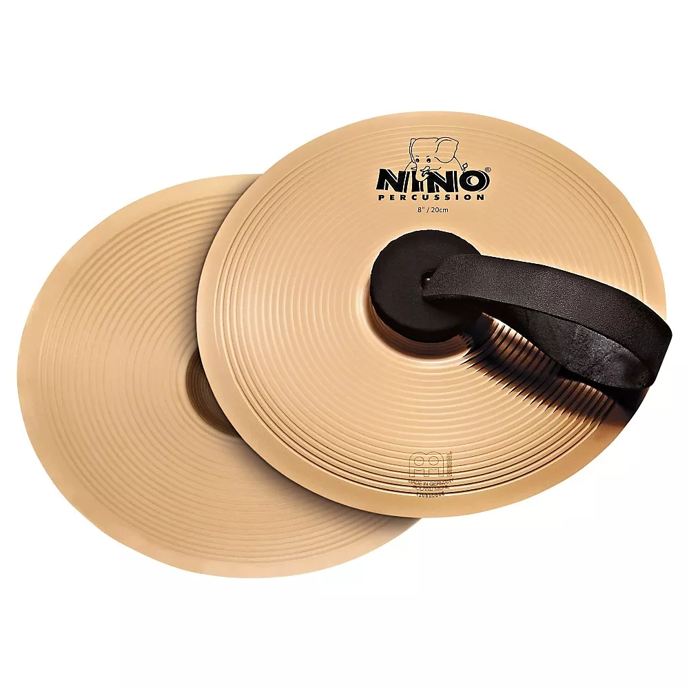 Nino Cymbal Pair Bronze 8 in.