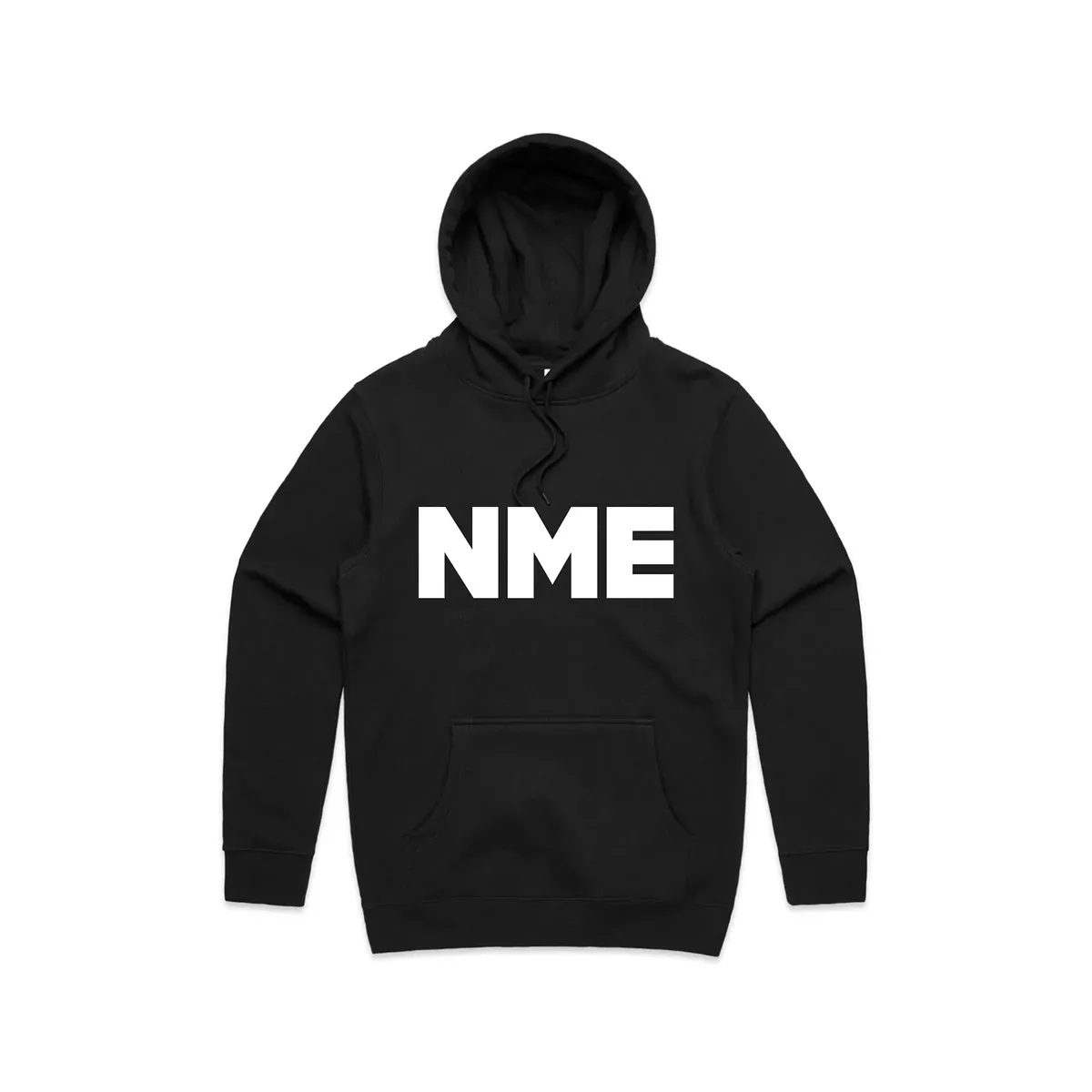 NME Logo Hoodie, Black