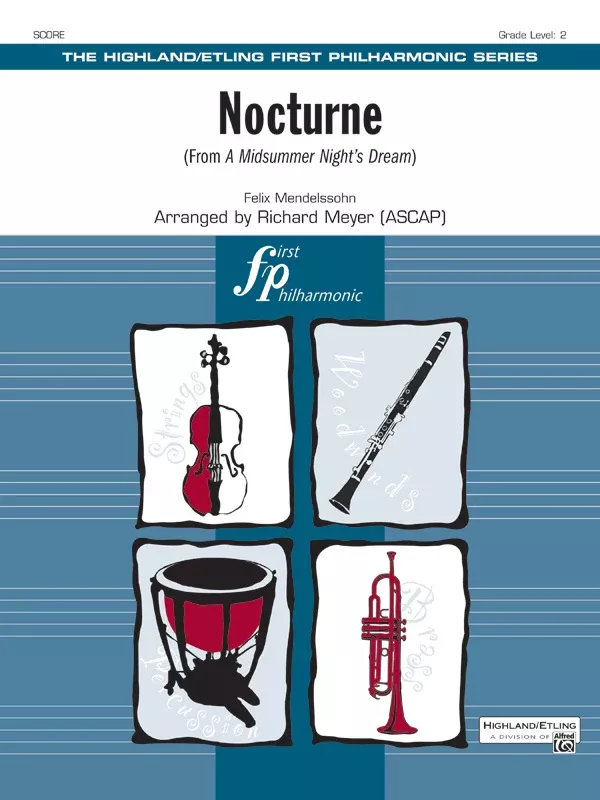 Nocturne: Full Orchestra Conductor Score & Parts