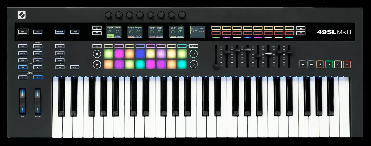 Novation 49SL MkIII 49 key Keyboard Controller And Sequencer | EX-DEMO