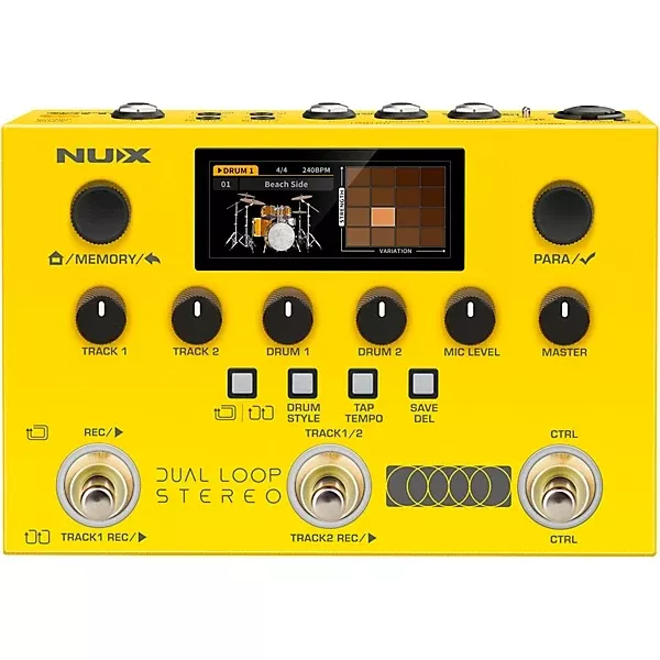 NUX NML-3DLS Dual Loop Stereo Guitar Pedal with Built In FX
