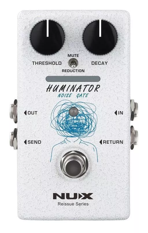 NUX NRN-1 Huminator Analog Noise Gate Reducer Guitar Effect Pedal with Indicator