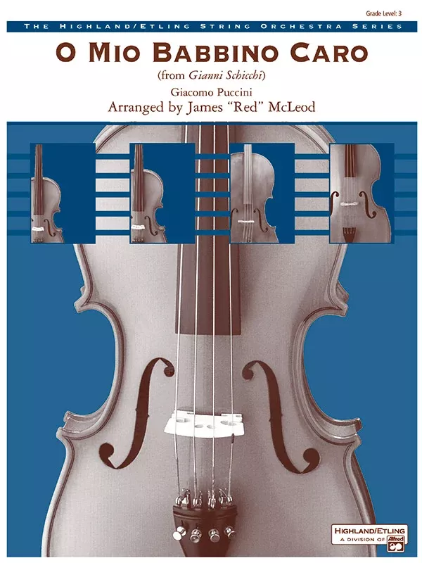 O Mio Babbino Caro: String Orchestra Conductor Score