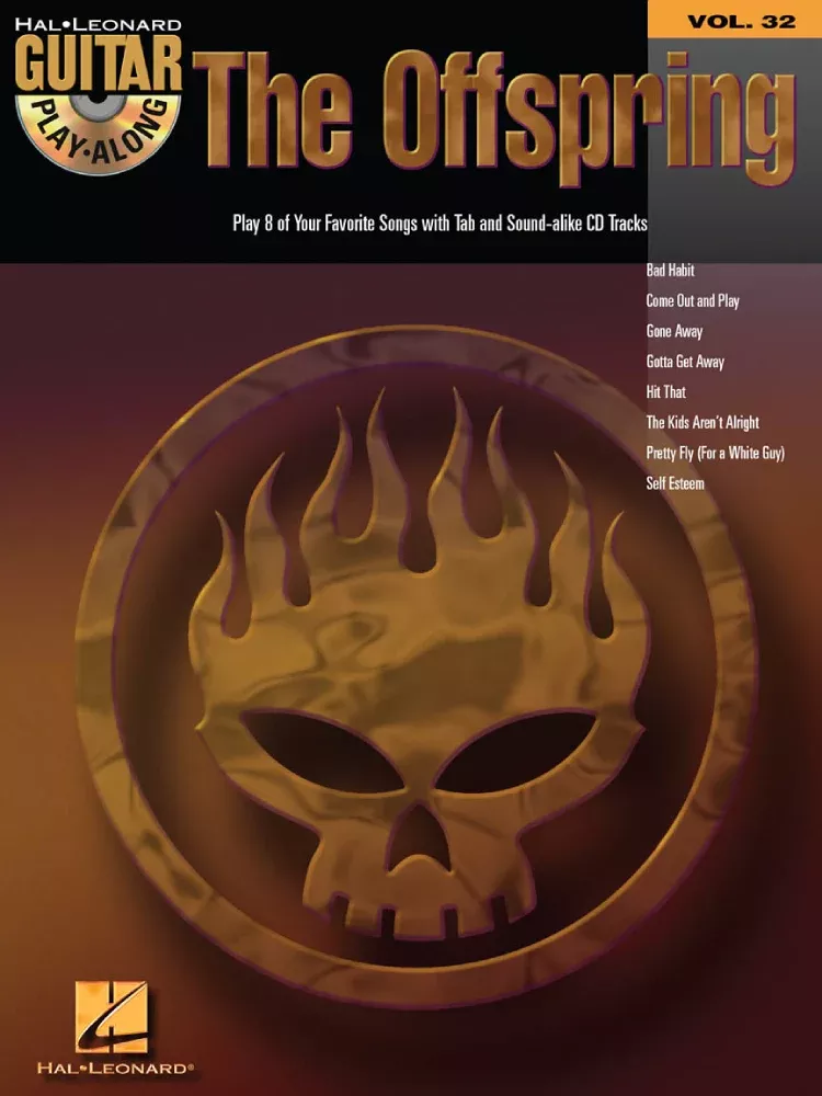 The Offspring Guitar Play Along Volume 32 Guitar Tab BK/CD