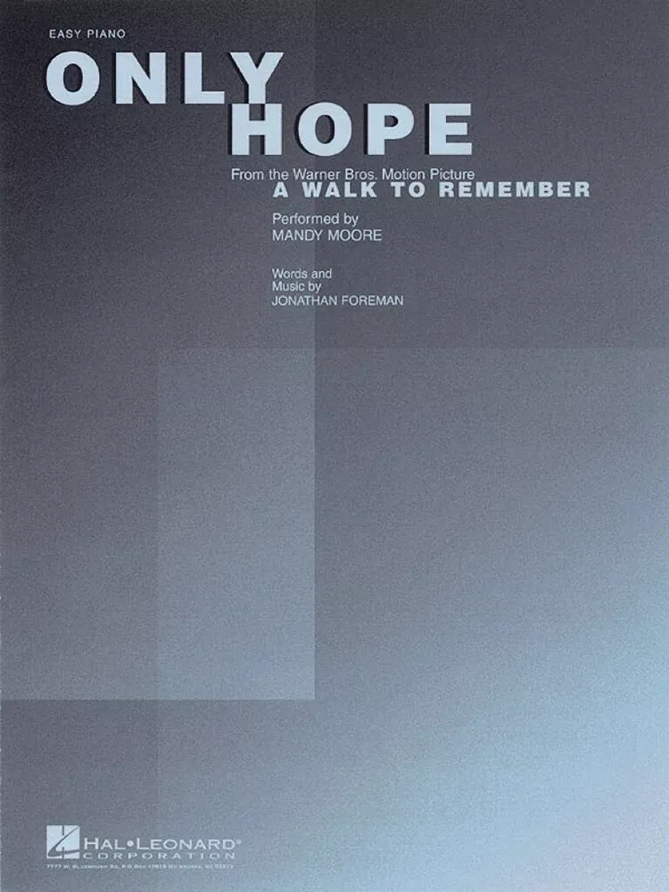 Only Hope Easy Piano