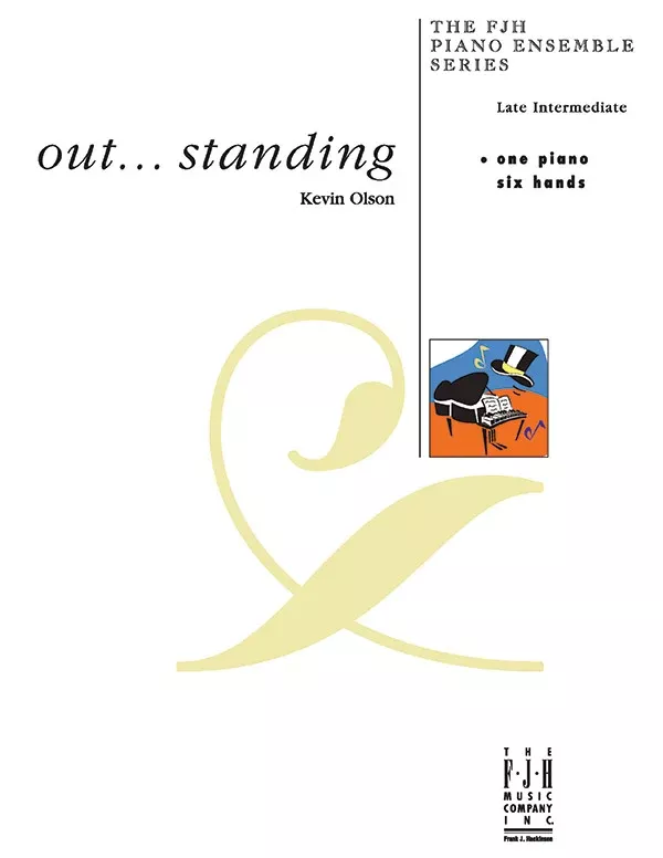 out...standing: Late Intermediate Piano Sheet