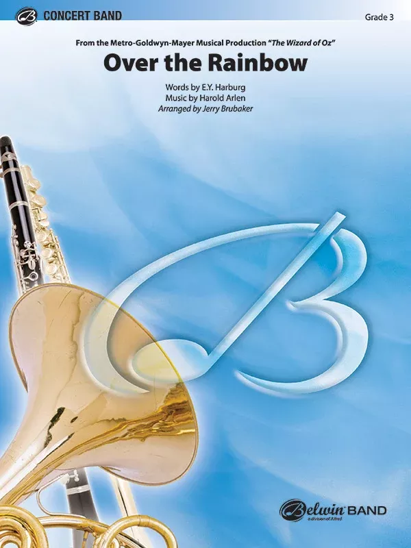 Over the Rainbow: Concert Band Conductor Score & Parts