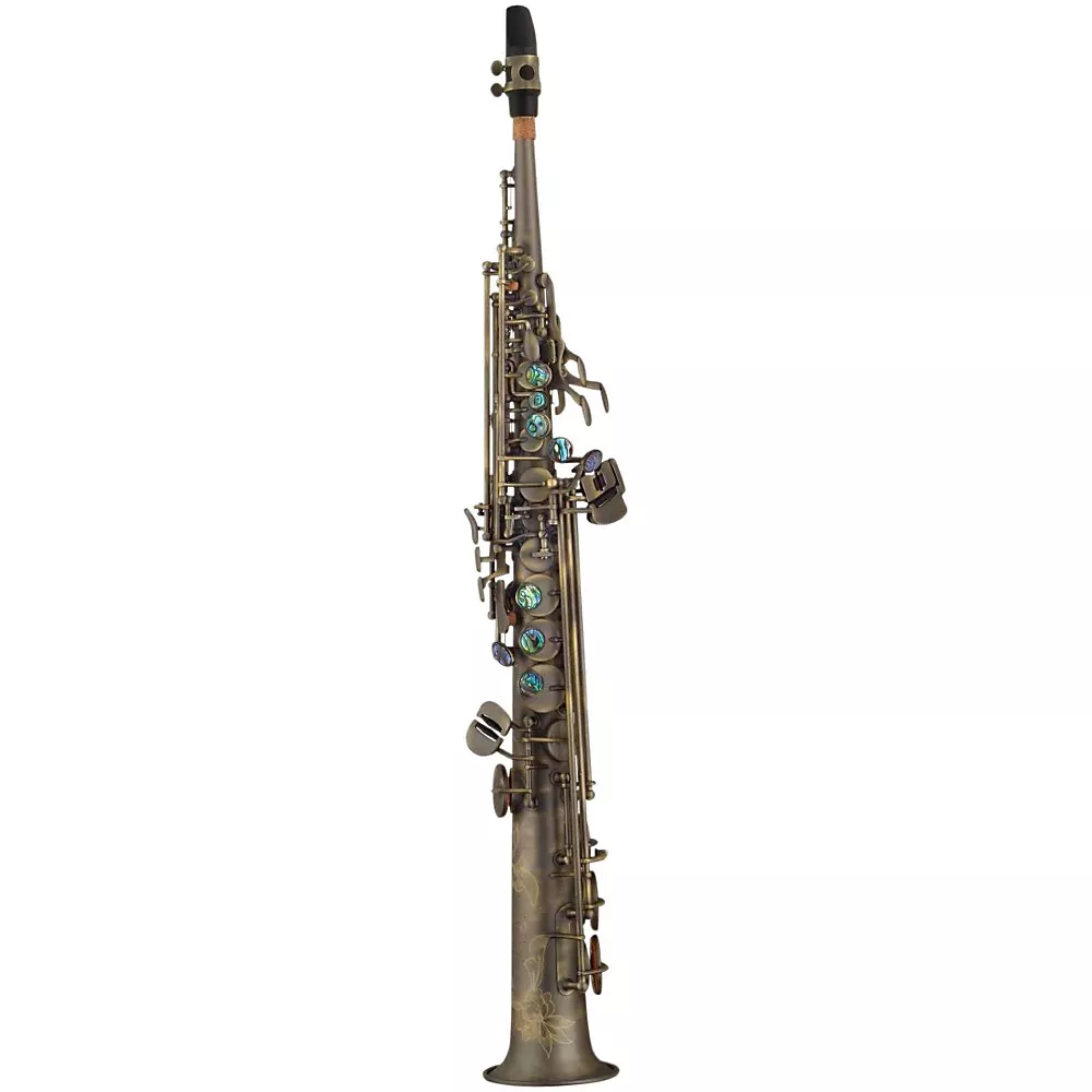 P. Mauriat System 76 One-Piece Professional Soprano Saxophone Dark Lacquer