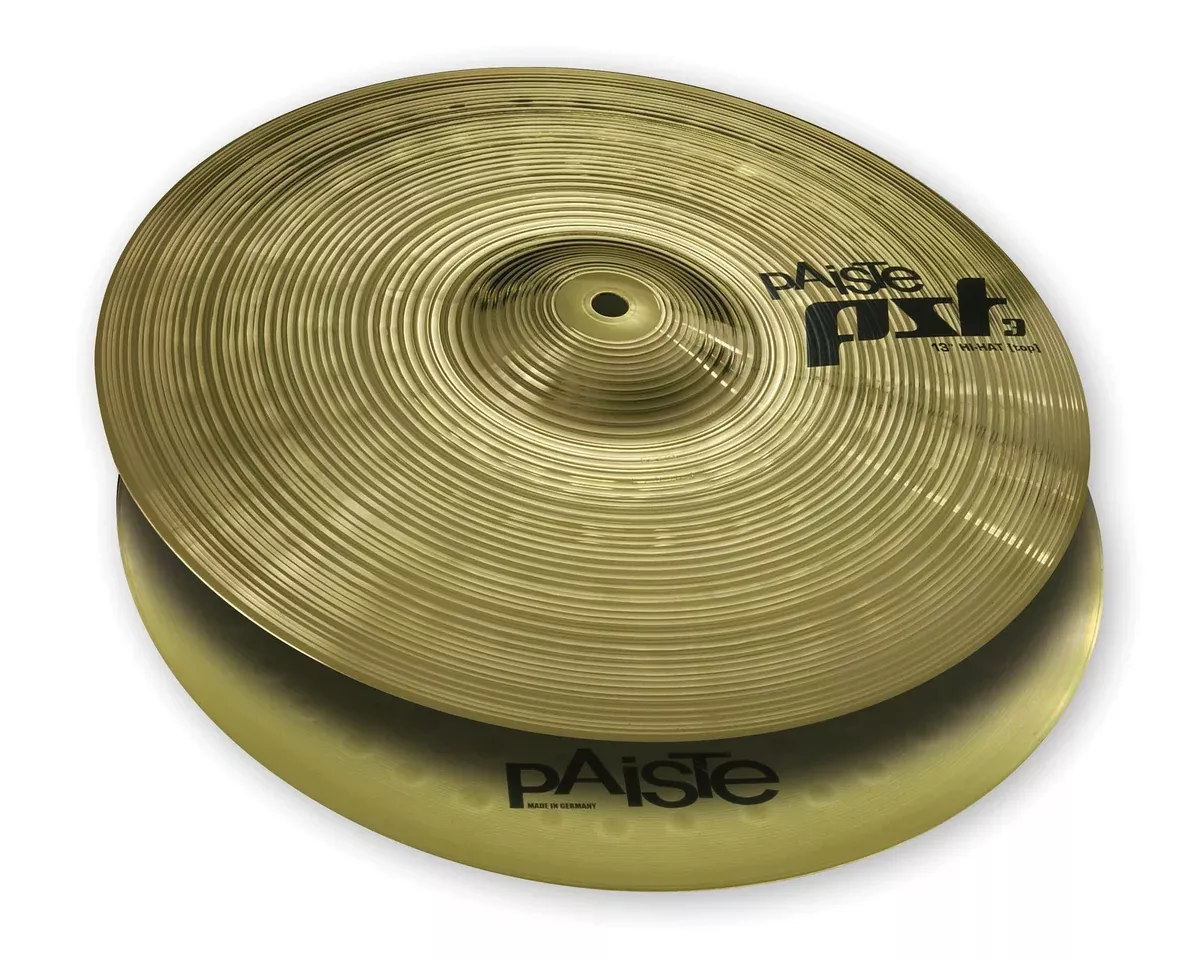 Paiste 13" PST 3 Hi-Hat Cymbals - 13 inch (Pair)