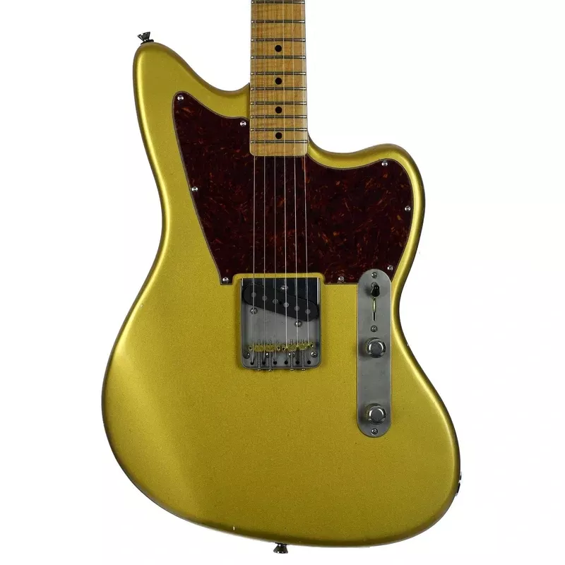 Partscaster Telemaster – MJT Body – Warmoth Neck – Aztec Gold