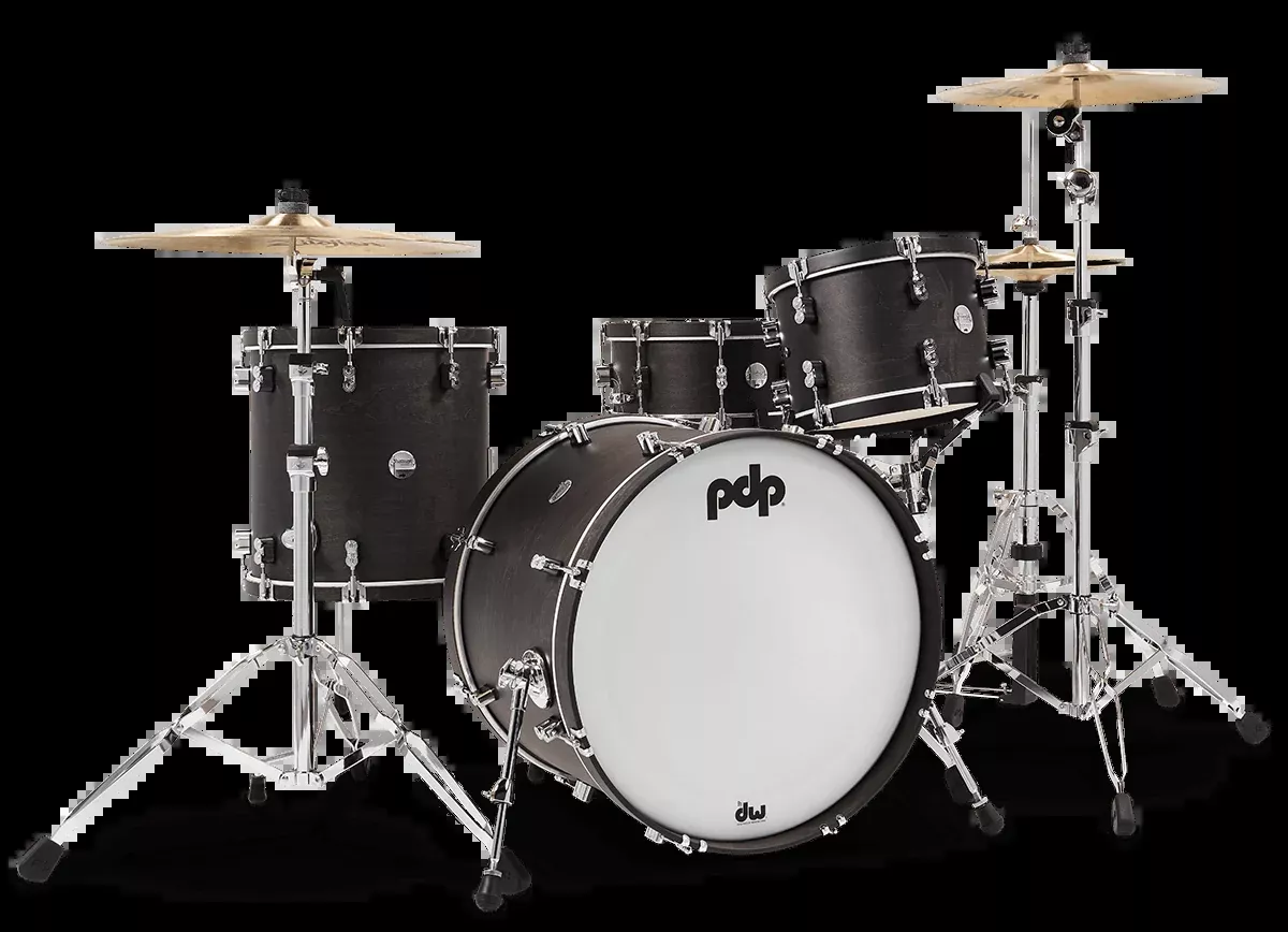PDP Concept Maple Classic 22" 3 Piece Shell Pack in Ebony Satin