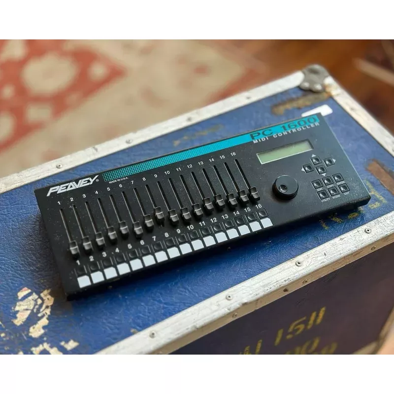 Peavey PC 1600 Midi Controller – Upgraded to 1600X Firmware