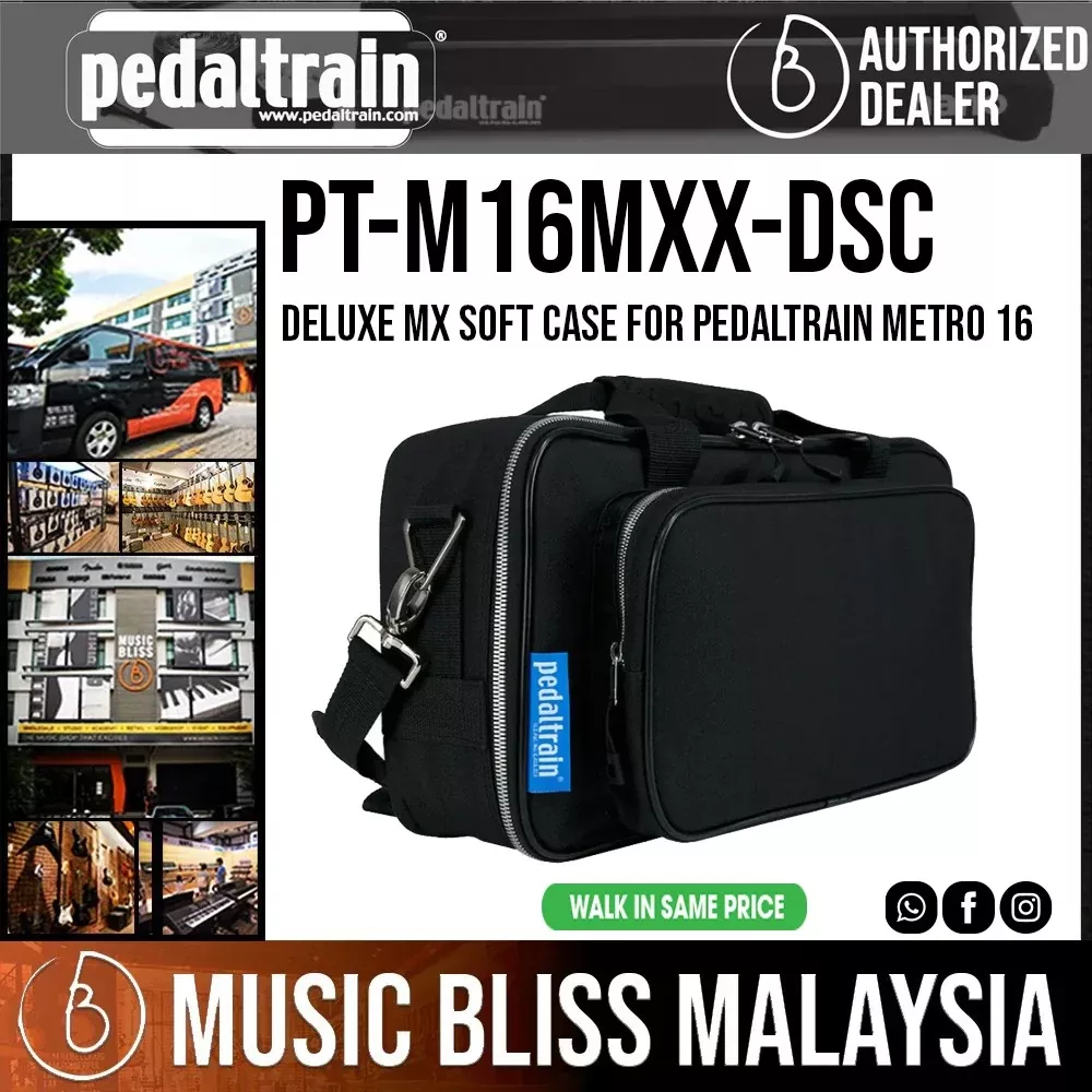 Pedaltrain Deluxe MX Soft Case for Pedaltrain Metro 16