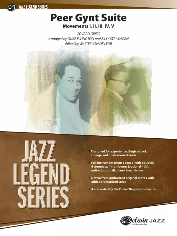 Peer Gynt Suite: Jazz Ensemble Conductor Score & Parts
