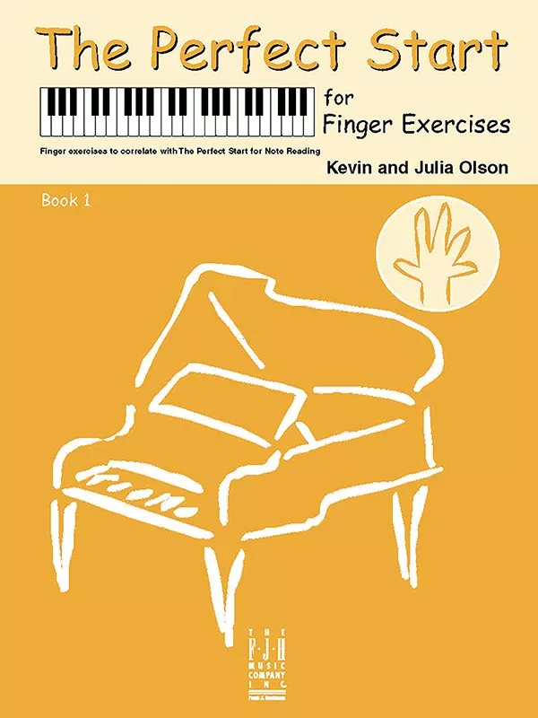 The Perfect Start for Finger Exercises, Book 1: Piano Book