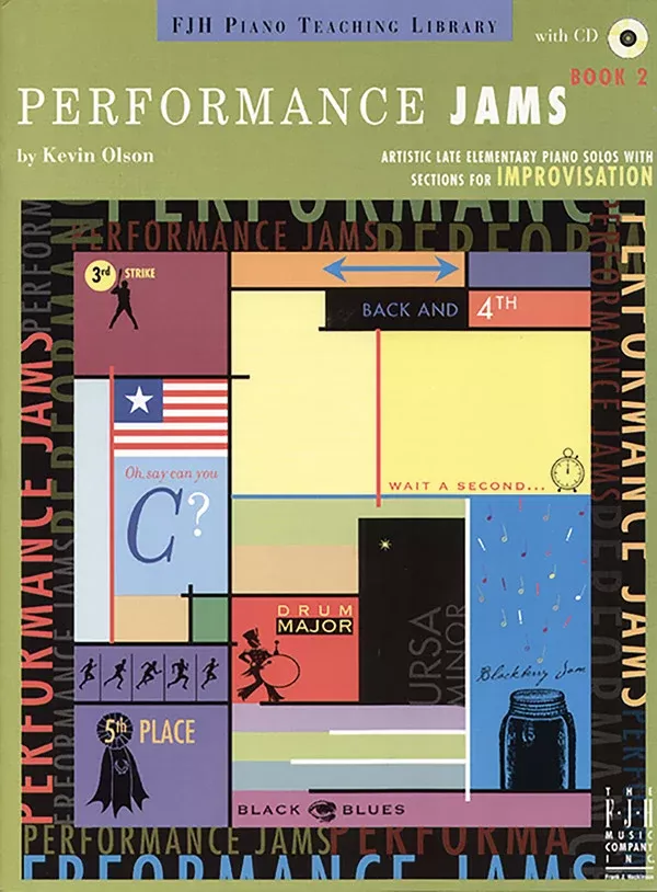 Performance Jams, Book 2: Piano Book