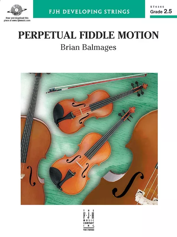 Perpetual Fiddle Motion: String Orchestra Conductor Score & Parts