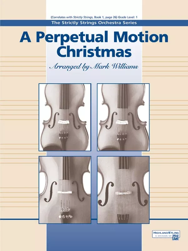 A Perpetual Motion Christmas: String Orchestra Conductor Score & Parts