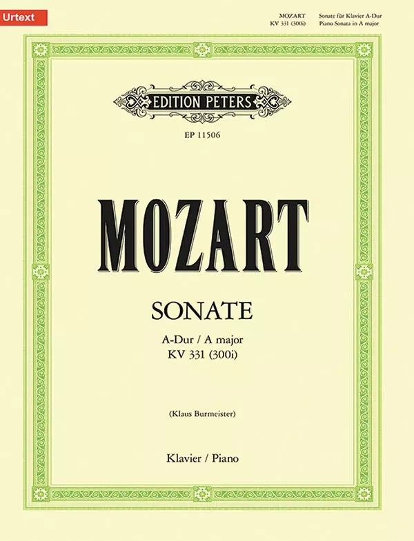 Piano Sonata A major K331 (300i): Piano (Solo)