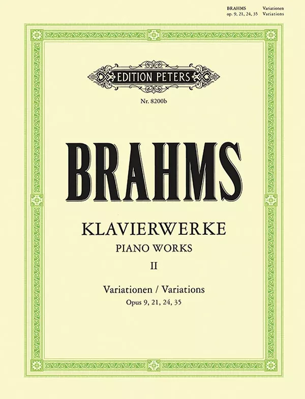 Piano Works Vol.2: Variations: Piano (Solo)
