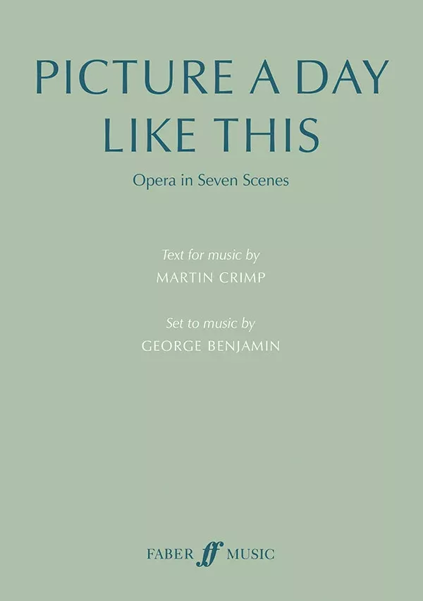 Picture a day like this (text for music): Vocal Opera Libretto