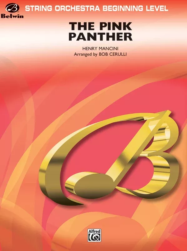 The Pink Panther: String Orchestra Conductor Score & Parts