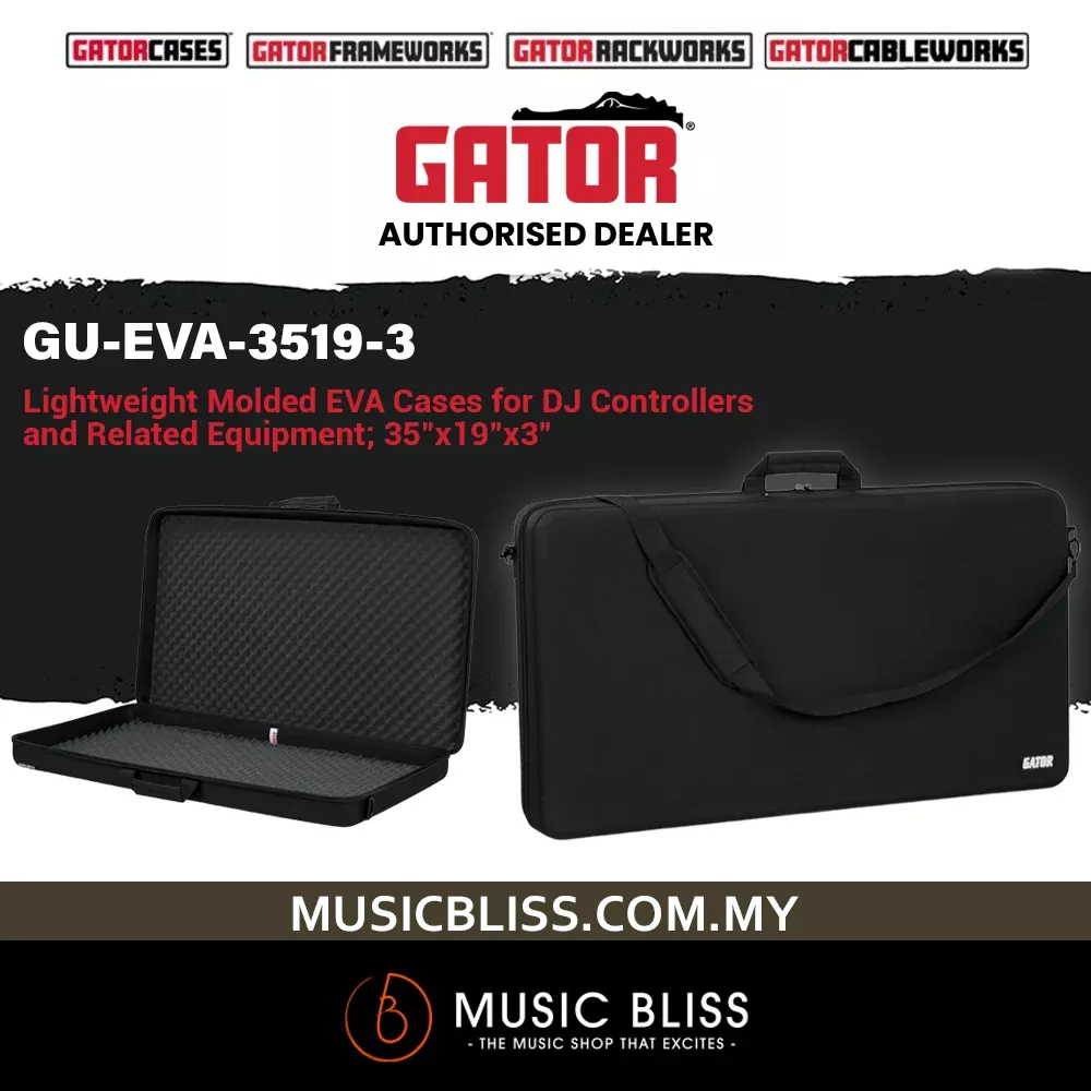 Pioneer DJ Case DDJ-SZ Gator GU-EVA-3519-3 Extra Large EVA DJ Controller Case