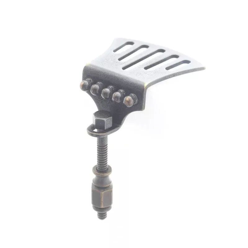 Pisgah Hawktail Banjo Tailpiece, Antiqued Brass