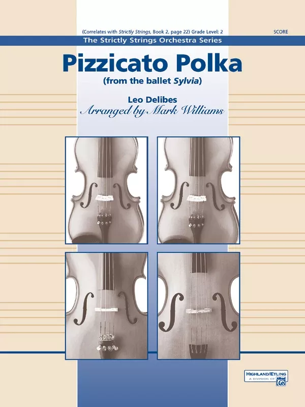 Pizzicato Polka: String Orchestra Conductor Score