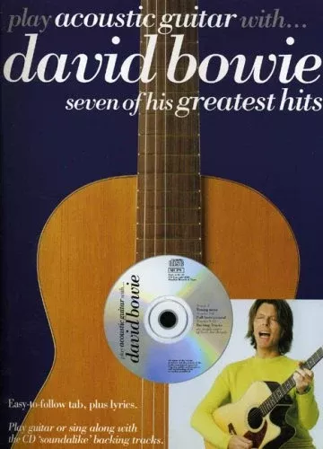 Play Acoustic Guitar With David Bowie BK/CD