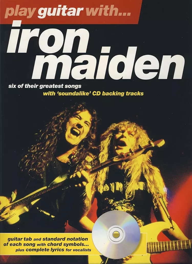 Play Guitar With Iron Maiden BK/CD
