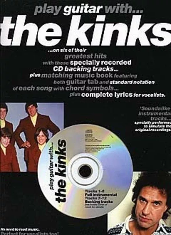 Play Guitar With The Kinks Guitar Tab BK/CD