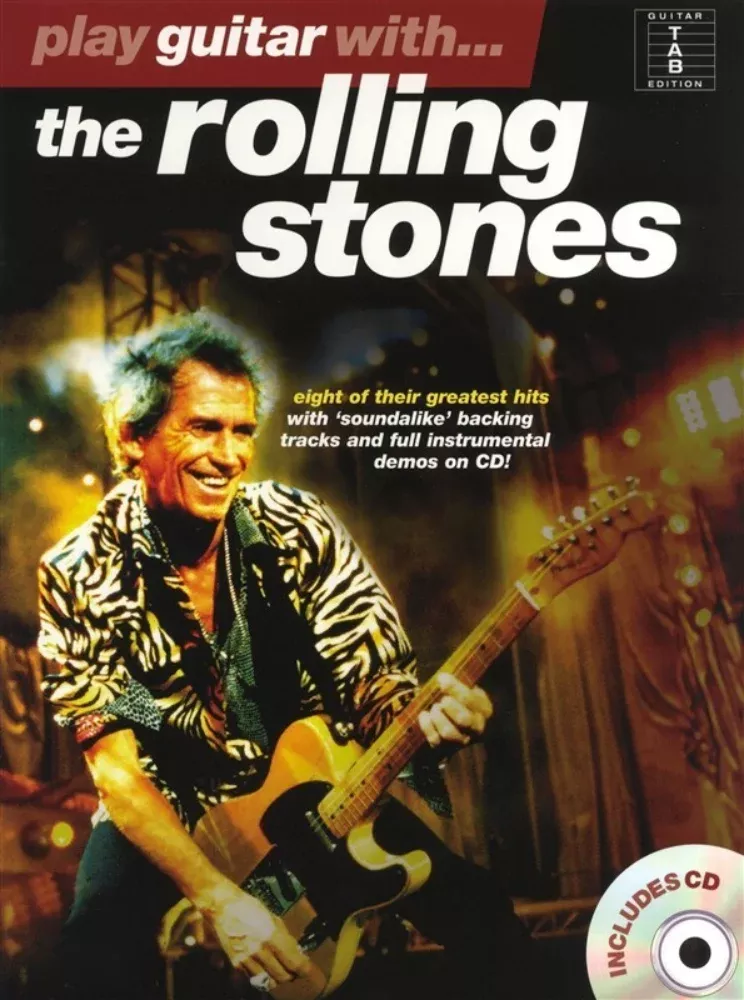 Play Guitar With The Rolling Stones Guitar Tab BK/CD