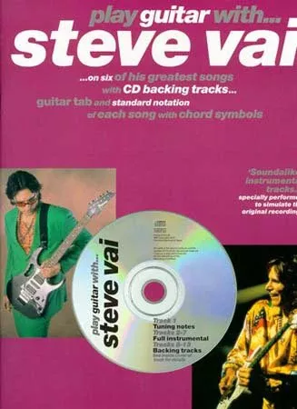 Play Guitar With Steve Vai BK/CD