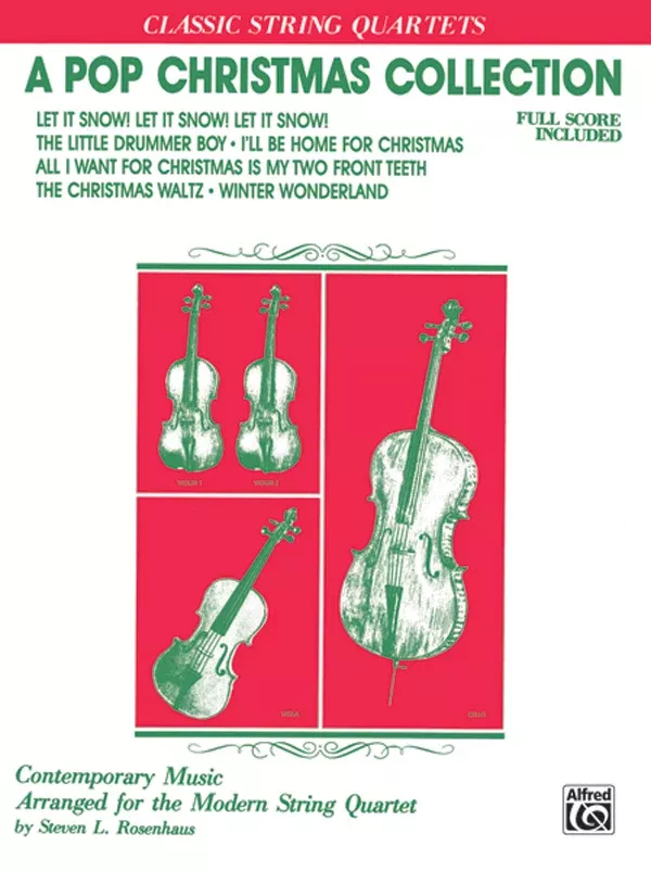 A Pop Christmas Collection: String Quartet Full Score & Parts