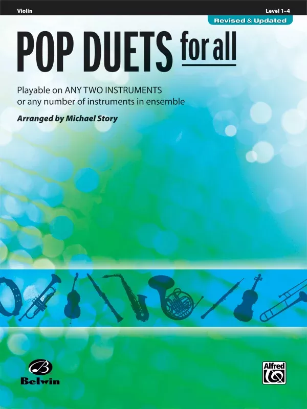 Pop Duets for All (Revised and Updated): Violin Book