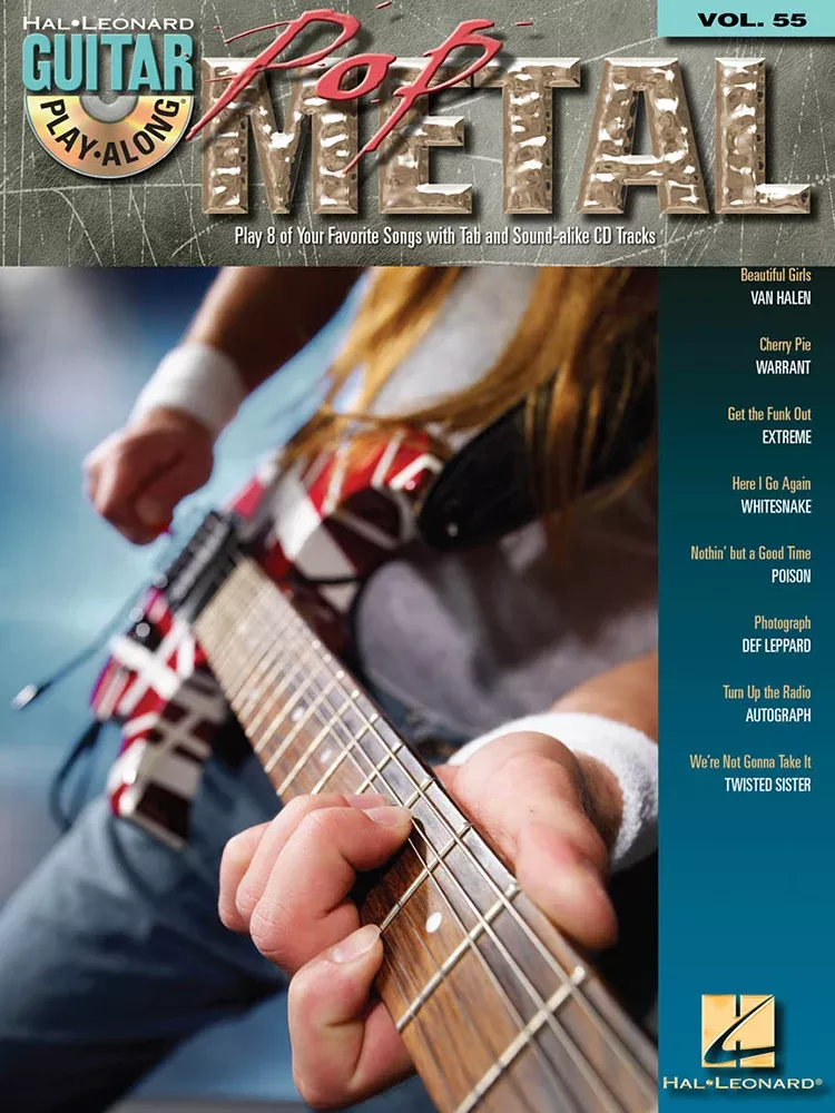 Pop Metal Guitar Playalong Volume 55 BK/CD