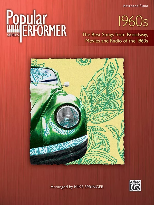 Popular Performer: 1960s: Piano Book