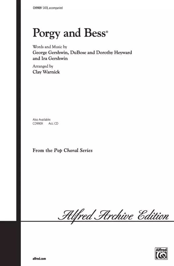 Porgy and Bess (Choral Selection): SATB Choral Octavo