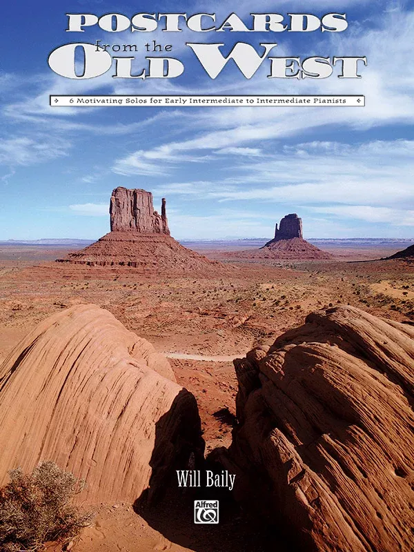 Postcards from the Old West: Piano Book
