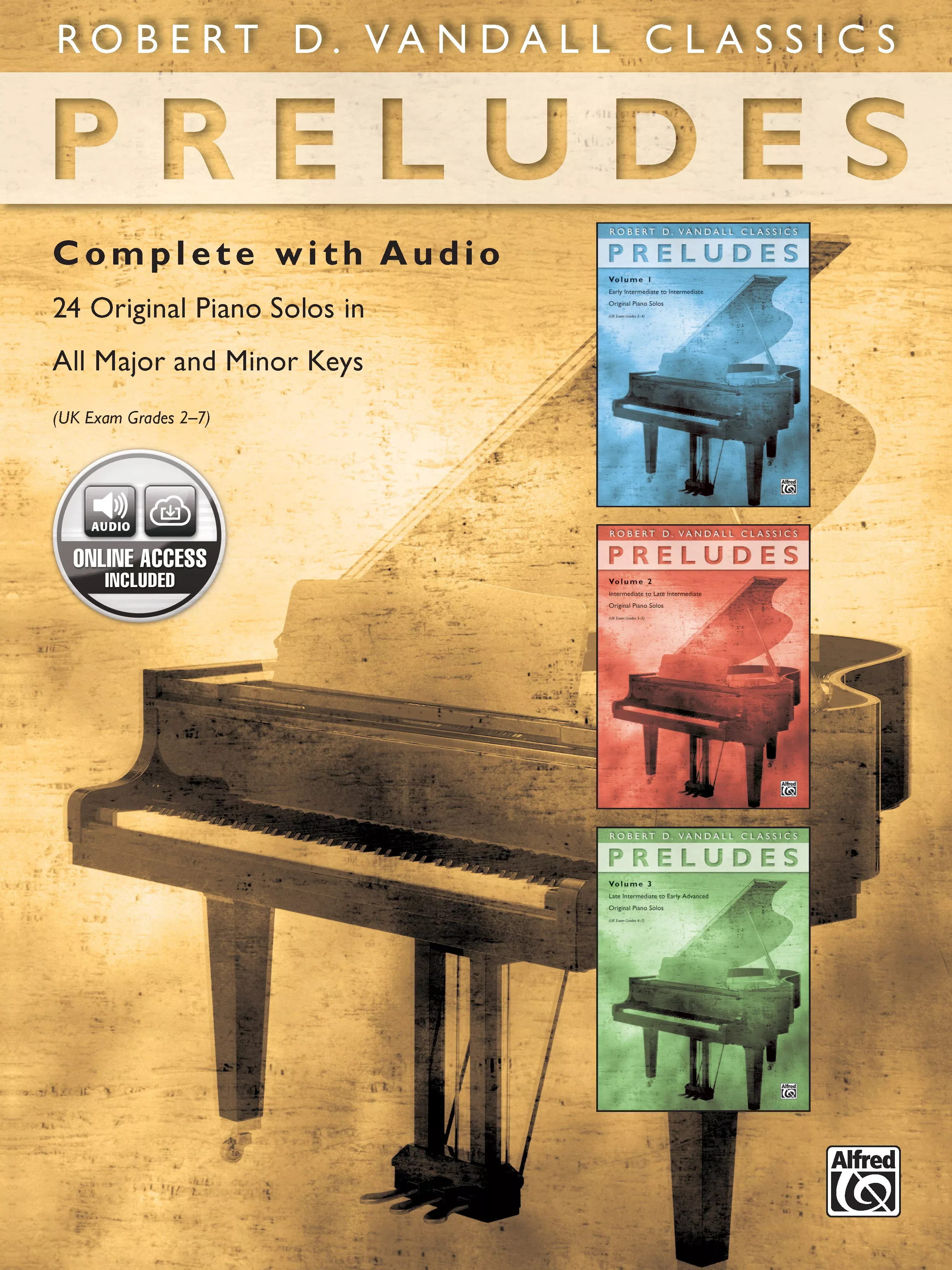 Preludes Complete with Online Audio: Piano Book & Online Audio