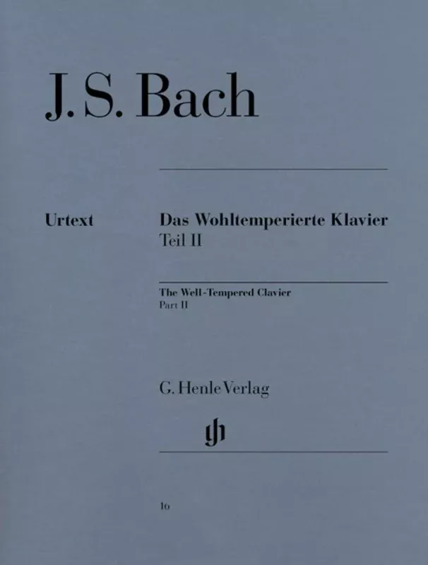PRELUDES AND FUGUES BK 2 URTEXT