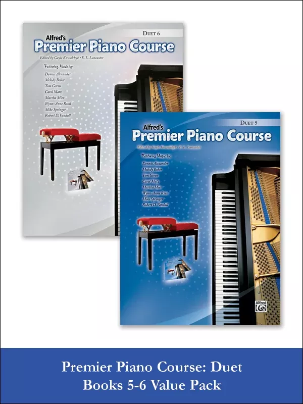 Premier Piano Course Duet 5-6 (Value Pack): Piano Packet